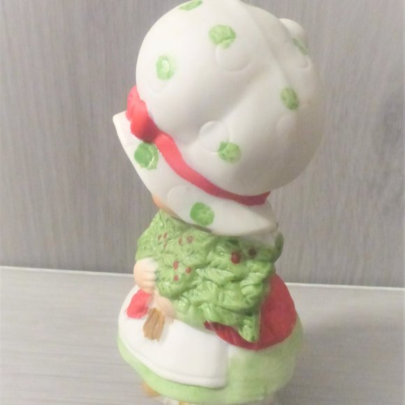BX55 Sugarplum Holiday SCENTED AIR FRESHENER 5" Bisque Porcelain Doll Handcrafte - Picture 10 of 11